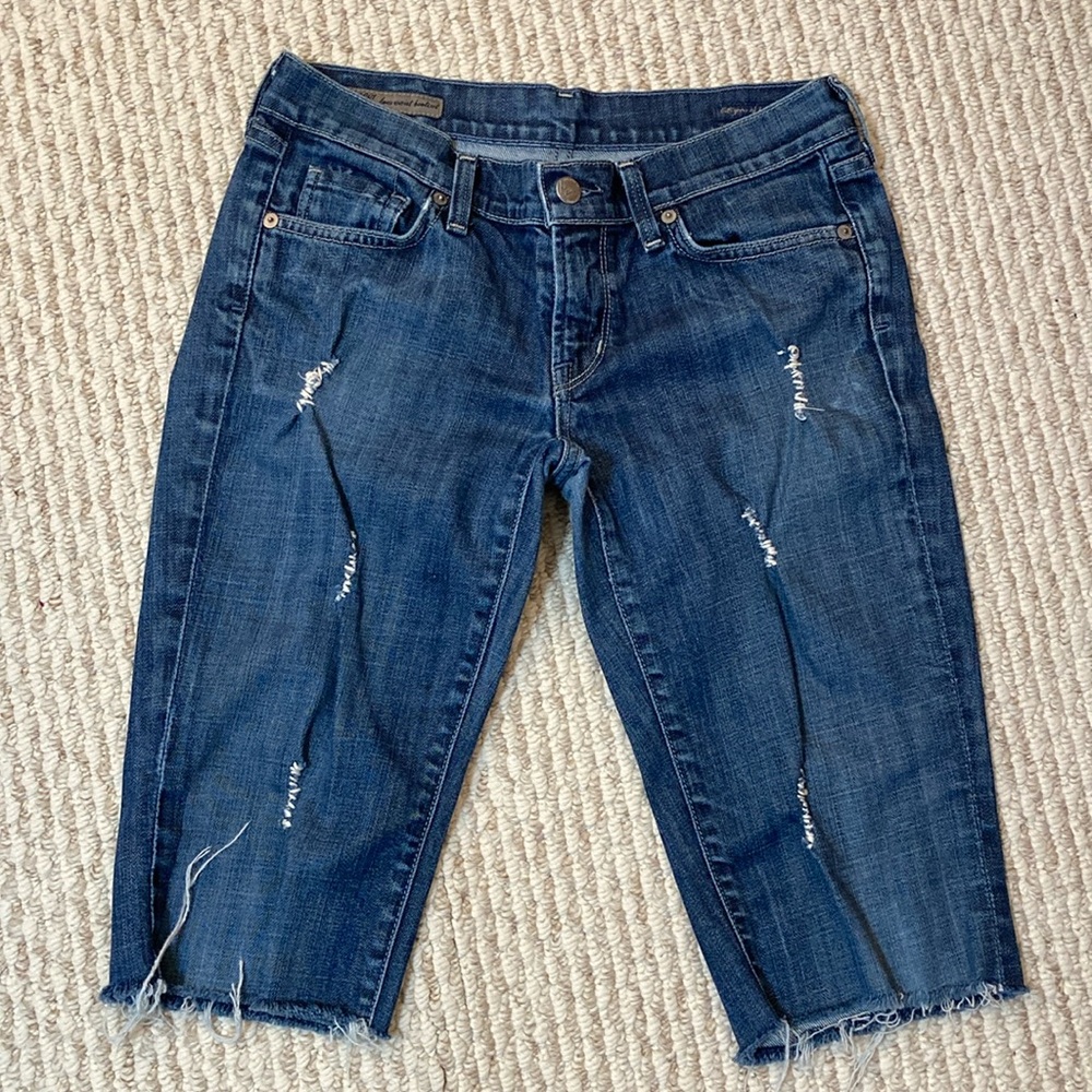 Citizens of Humanity long denim shorts - size 28
